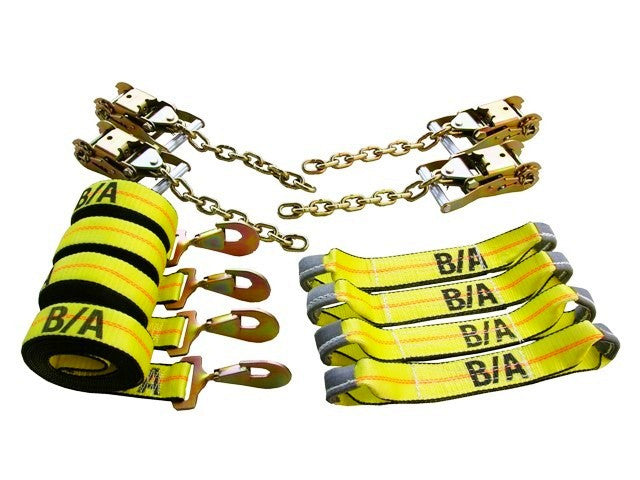 38-200  -   Rollback Chain Ends Tie-Down Kit w/ 14ft Straps