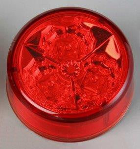63001  -  2" Red 3 LED Light