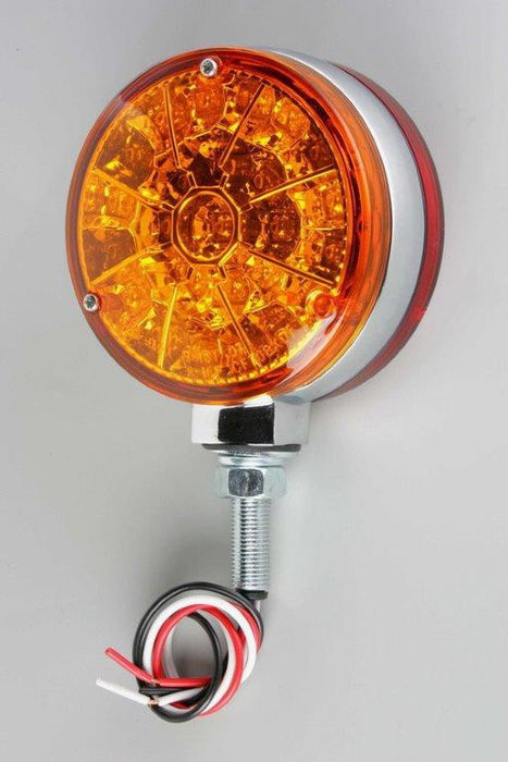 63021  -  Amber/Red Pedestal LED Light
