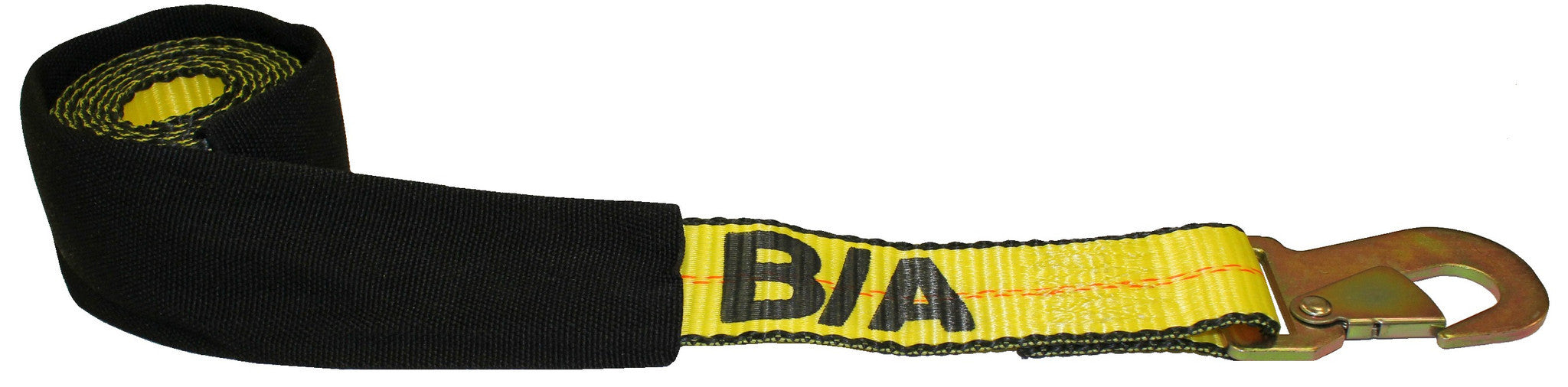 2 x 8' Tow Strap with Flat Snap Hook WLL 3330 LBS