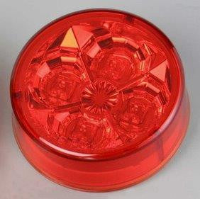 63005  -  2 1/2" Red 4 LED Light