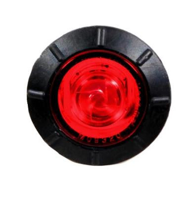 M09320R  -  Red 3/4" Mini Clearance Bullet 1 LED