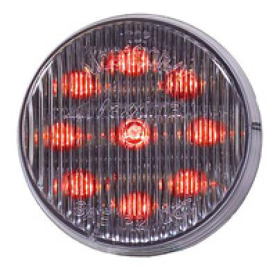 M09100RCL  -  2" Red/Clear Clearance Marker 9 LED