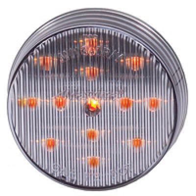 M11300YCL  -  Amber/Clear 2.5" Clearance Marker 13 LED